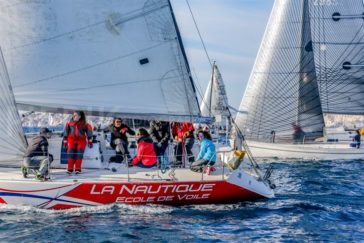 Régater avec l'école de voile