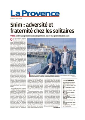La Provence lundi 10 avril page 0001
